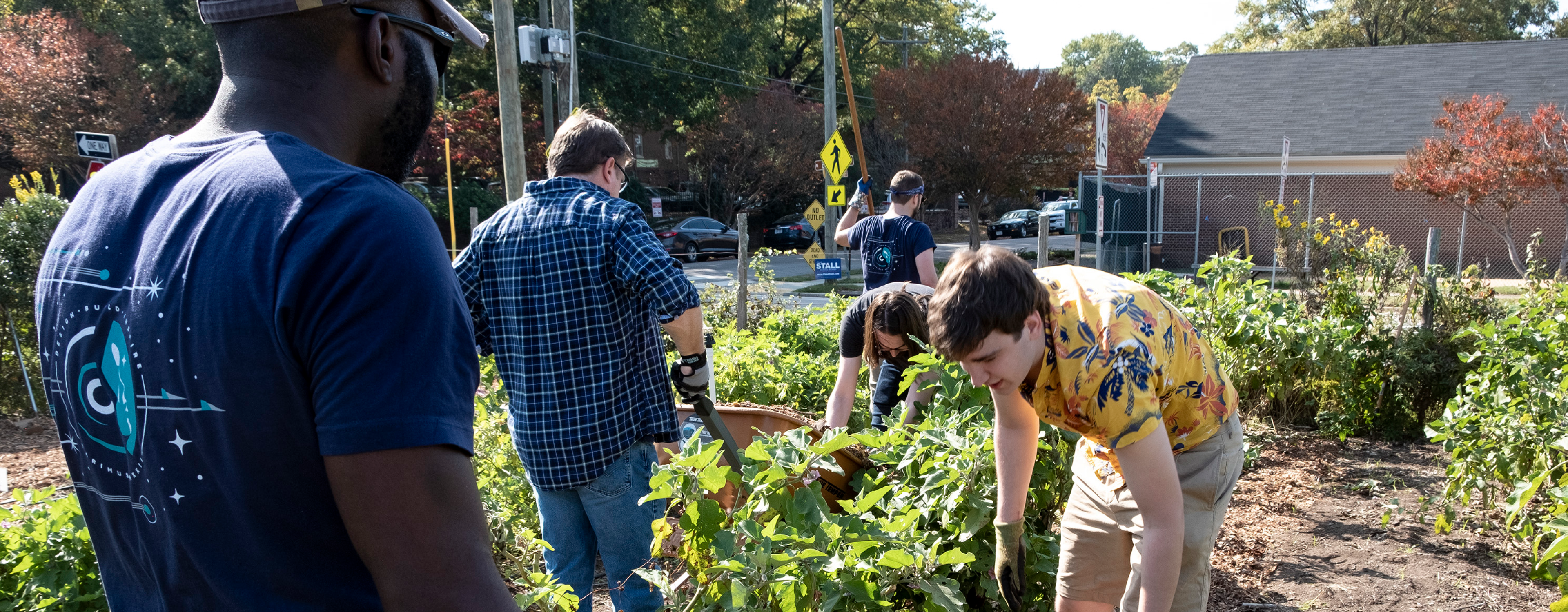 Carimus Employee Engagement Activity at Raleigh City Farm